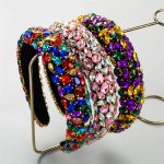 Sponge Wide Edge Headband Baroque Fashion Hair Accessories Women Hair Ornaments