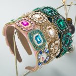 Fashion Bright Crystal Baroque Hair Band Hairband Classic Style Headband Hair Accessories
