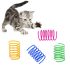 4PCS Funny Pet Toys Cat Spring Toy Creative Cat Interactive Toy Pet Play Toys For Cats Kitten Pet Supplies