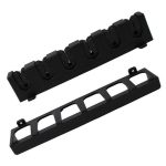 Fishing Rod Holder Wall Mount Vertical 6 Fishing Rod Rack For Modular Garage